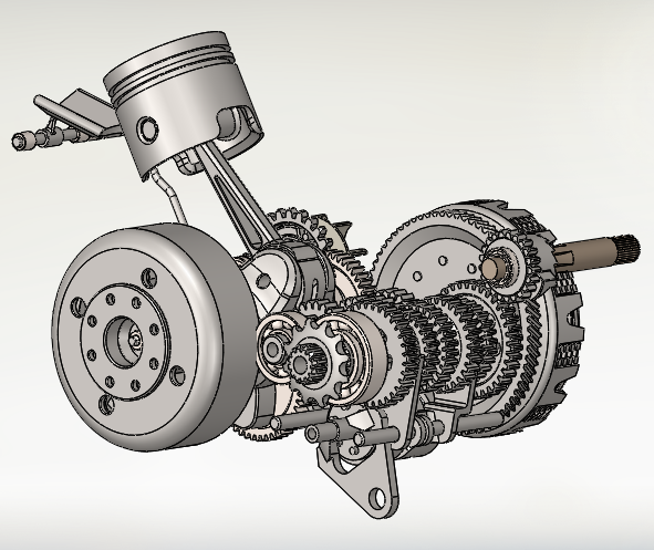 300cc摩托车发动机